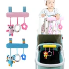Мягкая детская спиральная игрушка для кроватки, коляски, детские игрушки для новорожденных, автокресла, обучающая погремушка, детское полотенце, Обучающие игрушки NTDIZ1035