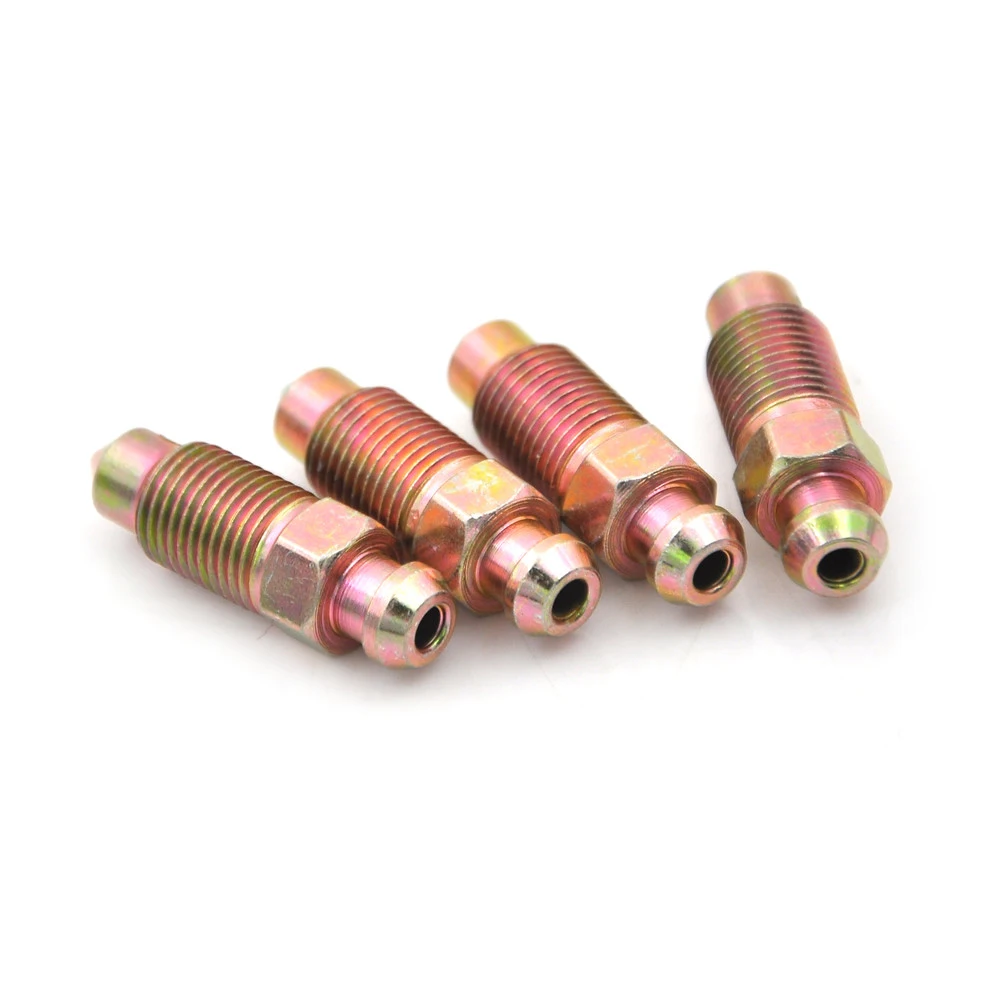 ZLinKJ M10 x 1.0mm 4pcs Motorcycle Bike Brake Caliper Steel Bleed Screw Nipple wholesale | Обустройство дома
