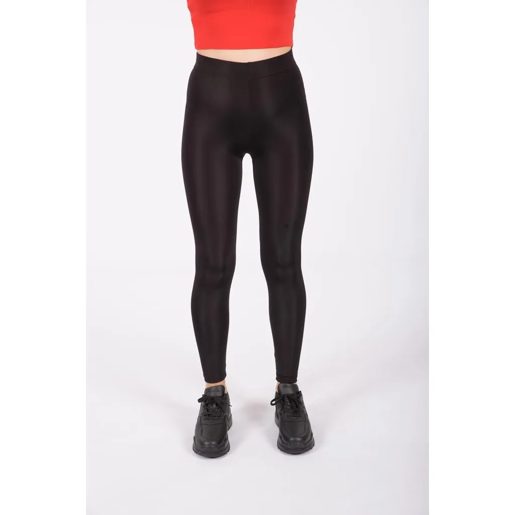 Women Slim Belt Nightclub Bright Toparlayici Leggings TYT-0015