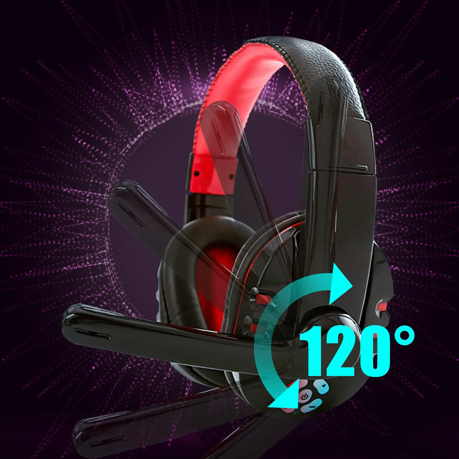 v8 1 headphones v5 0 bluetooth gaming headset ovleng wireless stereo earphone with microphone for pc phone laptop computer free global shipping