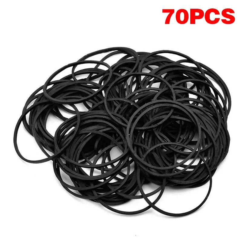 70 шт профессиональный тату резинок Кольцо черное резиновое татуировки