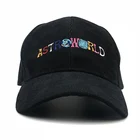 Мужская шапка Тревис Скоттс, Новейший Альбом Astroworld 100%, Вельветовые женские бейсболки с вышивкой, Прямая поставка