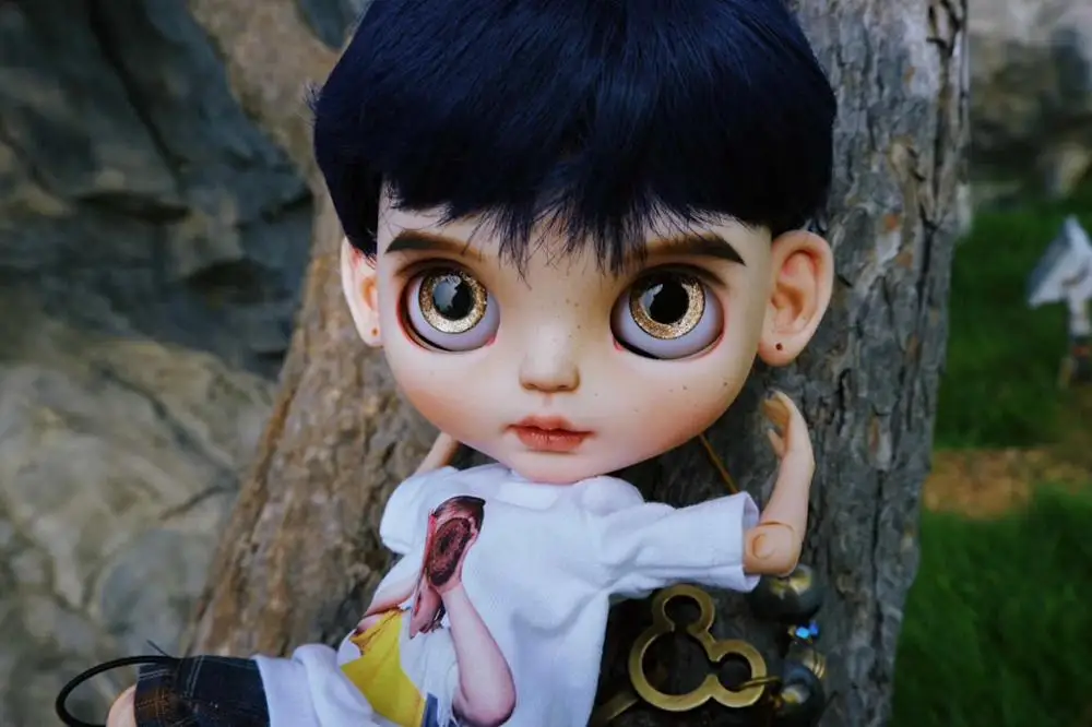 whole doll noclothes Предпродажная кукла для мальчика, кукла Обнаженная blyth, милая кукла - Цвет: whole doll noclothes