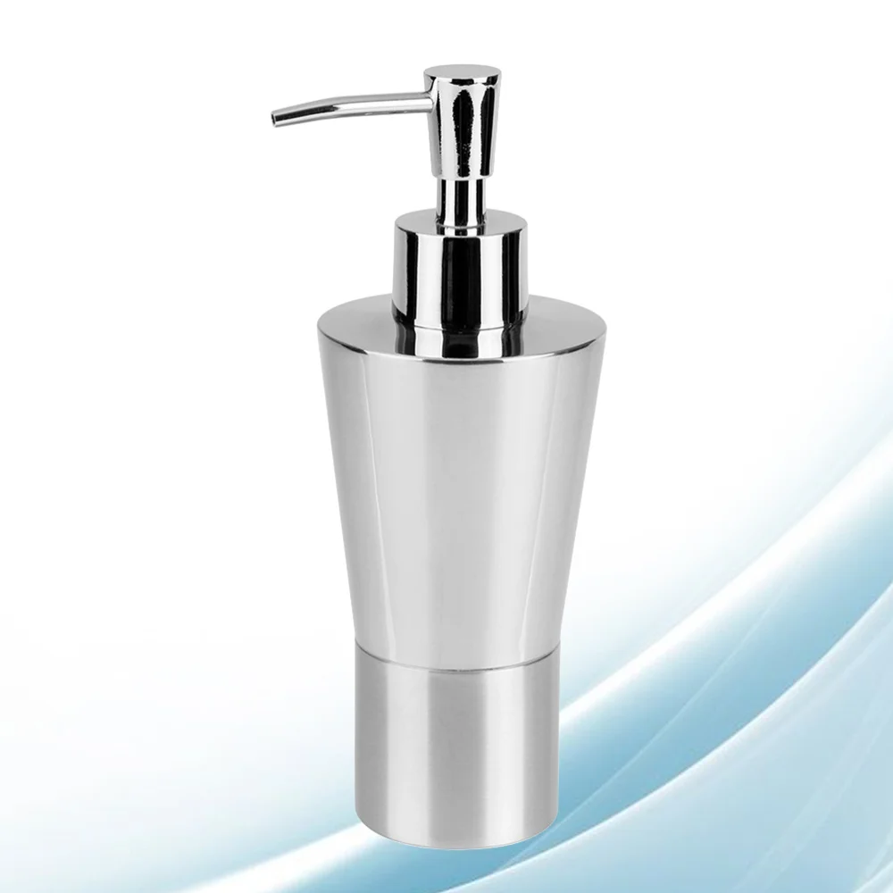 

304 Stainless Steel Soap Dispenser Sub-bottle Portable Bathroom Push-type Hand Sanitizer Shampoo Wash Shower Empty Bottle 27