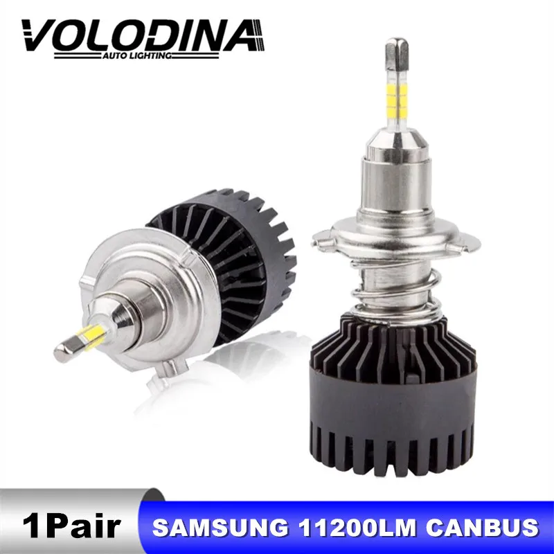 

С 18-шт. чипы SAMSUNG H7 LED BulbAs H4 H8 H11 Автомобильные светодиодные лампы фар 6000 К 6500 15000LM 9005 HB3 9006 HB4 авто светодиодные противотуманные фары