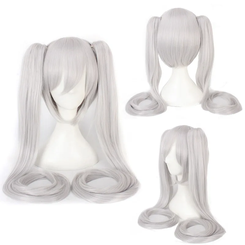 Cosplay&ware 28 Colors Vocaloid Miku Cosplay Wig Long Heat Resistant Synthetic Hair Clip Ponytails Wigs & Cap -Zentai shop online H57707b303e884f289737bbc55441c8c4d.jpg
