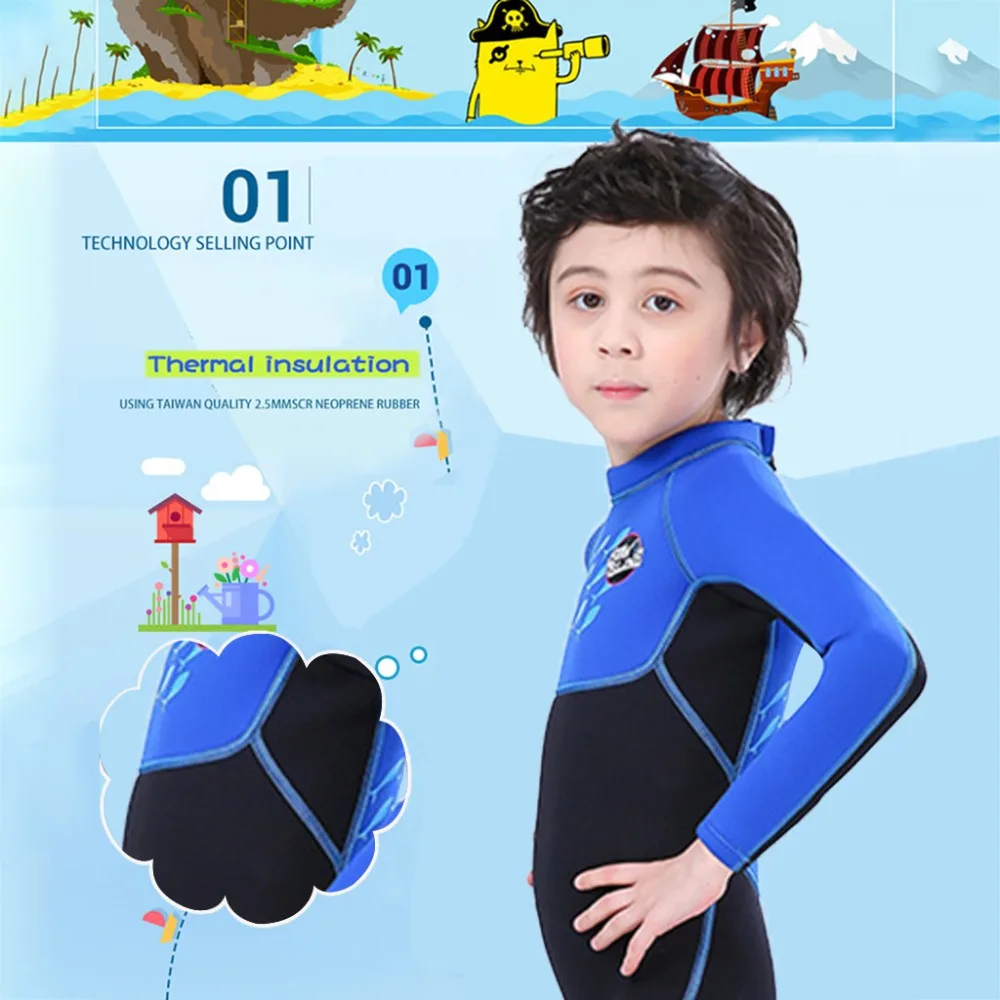 Rashguard неопреновые гидрокостюмы для детей, костюмы для дайвинга детская одежда для плавания с длинными рукавами для мальчиков и девочек, сёрфинга, гидрокостюм f3