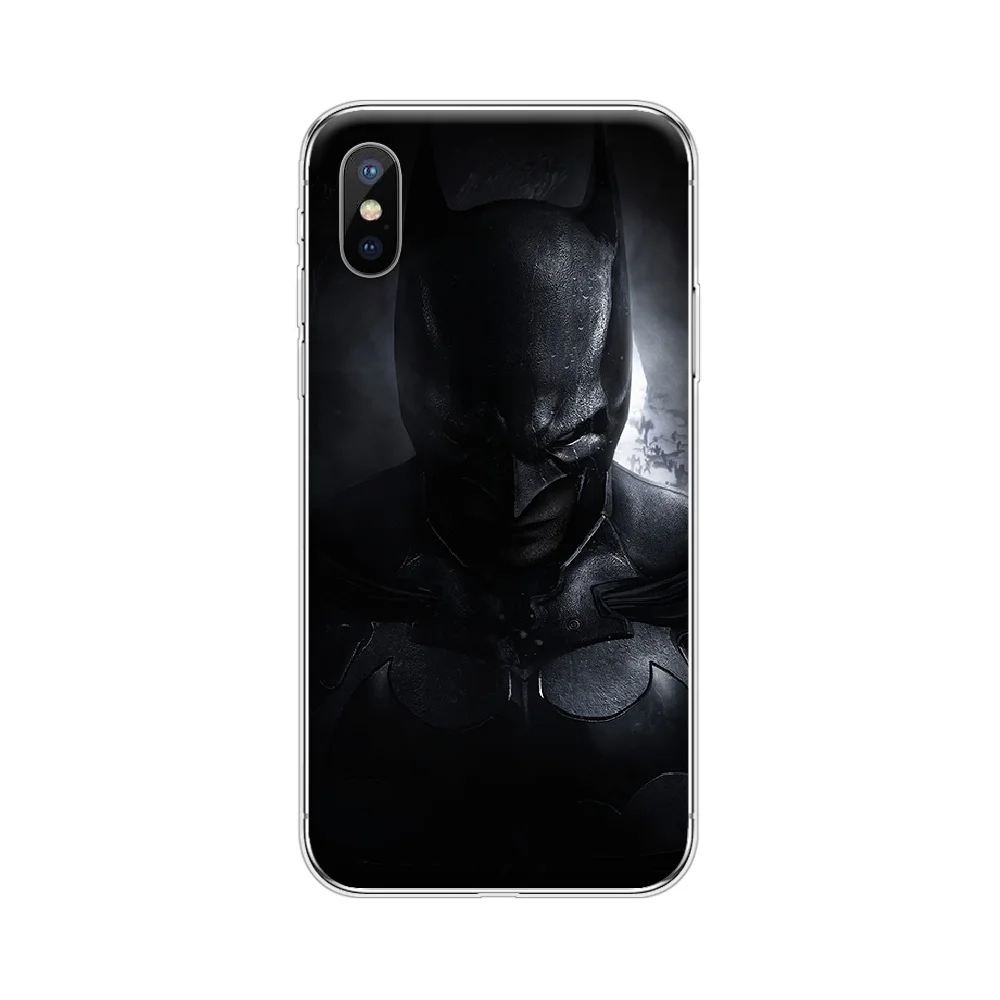 Мягкий чехол с Бэтменом и логотипом Joker DC для iphone 4 4S 5 5S SE 5C 6 6S 7 8 plus X XS XR 11 PRO MAX |