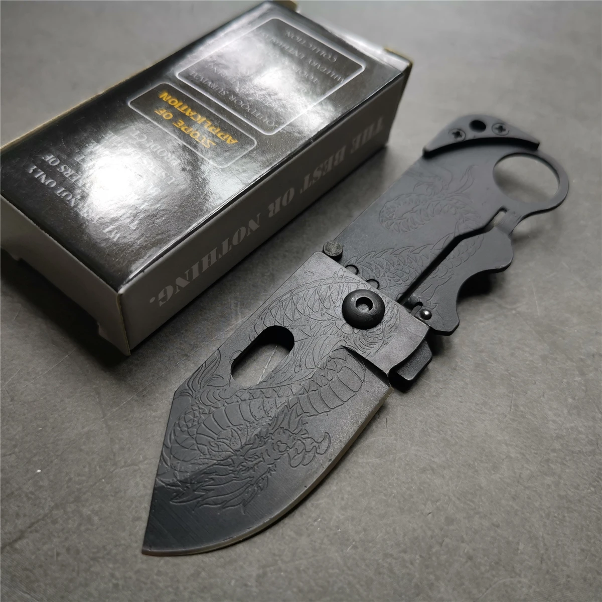 12 шт./лот 4 7 &quotножи 55 56HRC EDC многоцелевой нож мини брелок многофункциональный