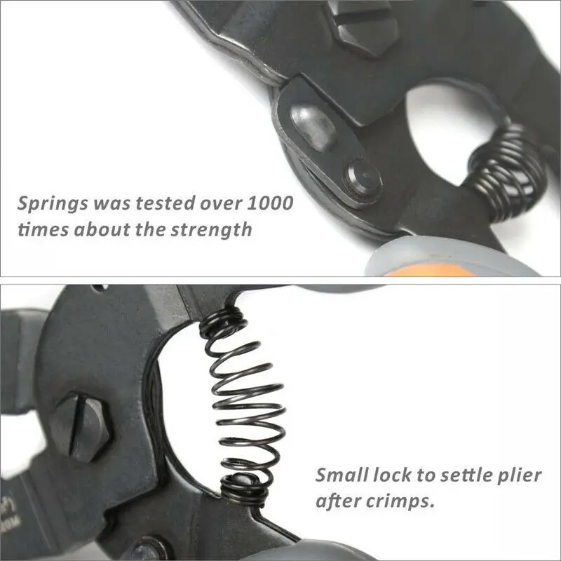 

17.5x10x3cm Crimping Multi-function Tool Plastic Metal Crimper Wire Terminals