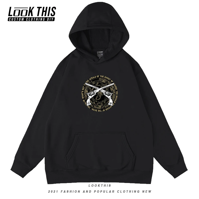 

Autumn 2021 Supernatural Harajuku Vintage Oversized Sweatshirt Pullover Tops Sweatshirt Male Boy Fleece Long Sleeve Mens Hoodie