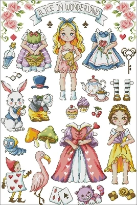 

19- 1180132 Counted Cross Stitch 11CT 14CT 18CT DIY Cross Stitch Kits Embroidery Needlework Sets