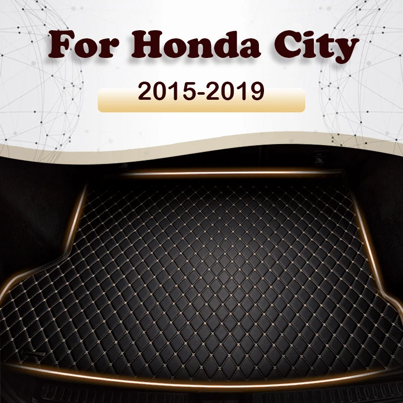 

Car trunk mat for Honda City 2015 2016 2017 2018 2019 Cargo Liner Carpet Interior Parts Accessories Cover