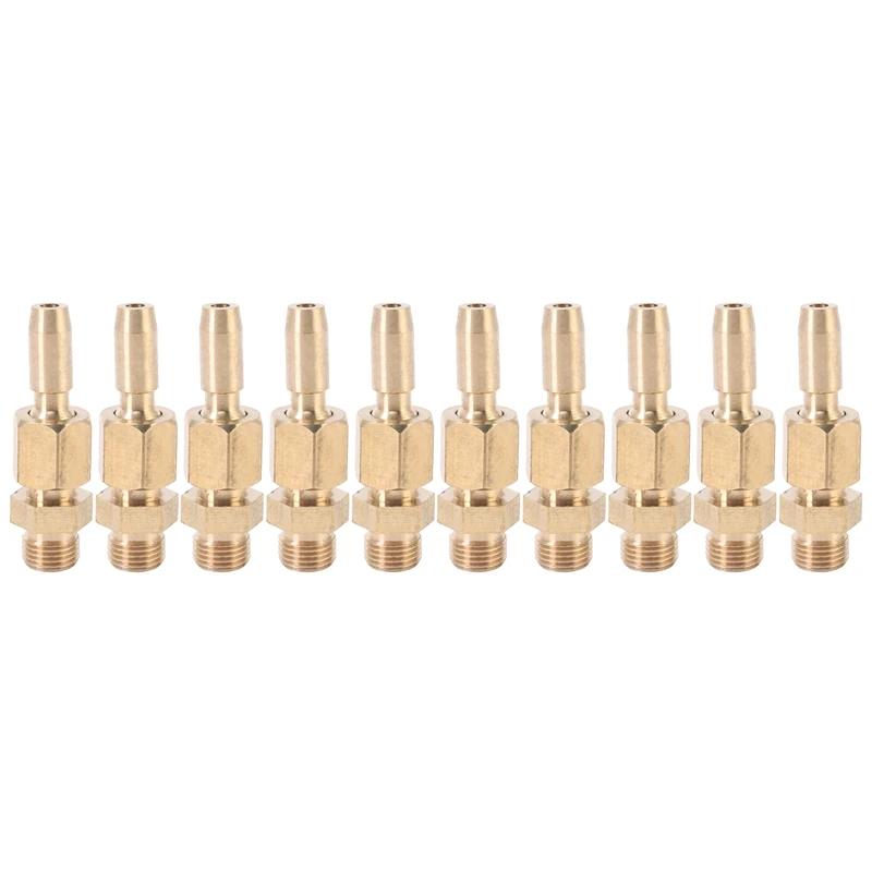 

10Pcs 1/8 Inch DN6 Brass Gushing Spray Water Fountain Nozzles Universal Water Curtain Nozzle Landscape Garden Fountain Garden Po