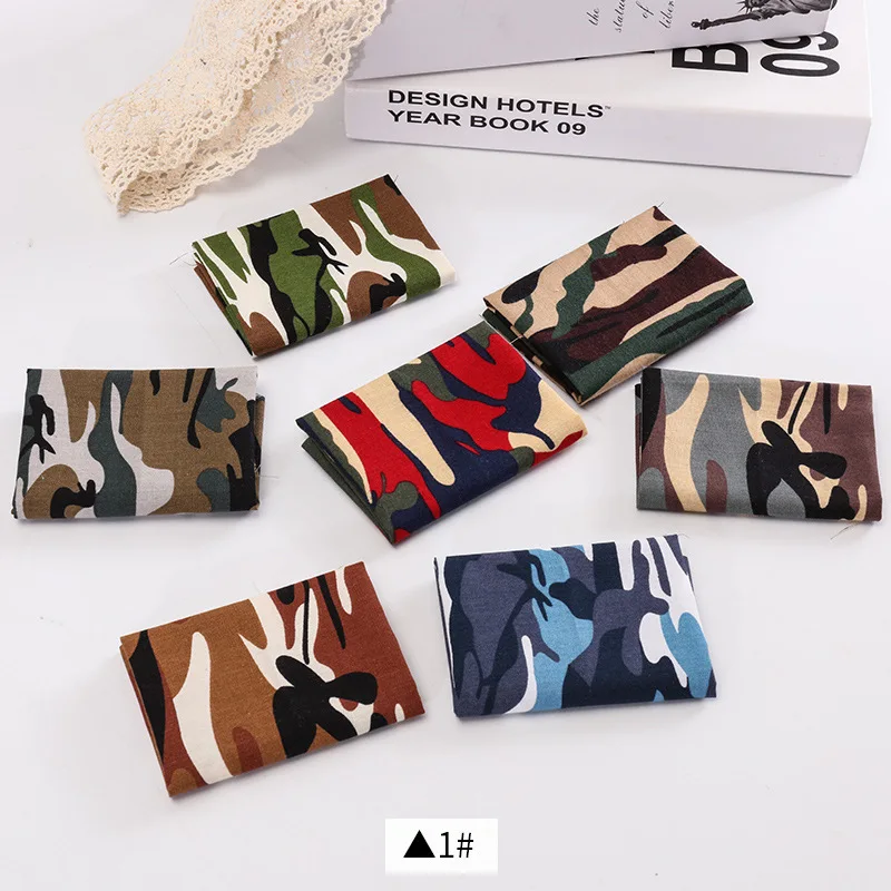 Хлопчатобумажная ткань с принтом швейная для пэчворка рукоделия материал