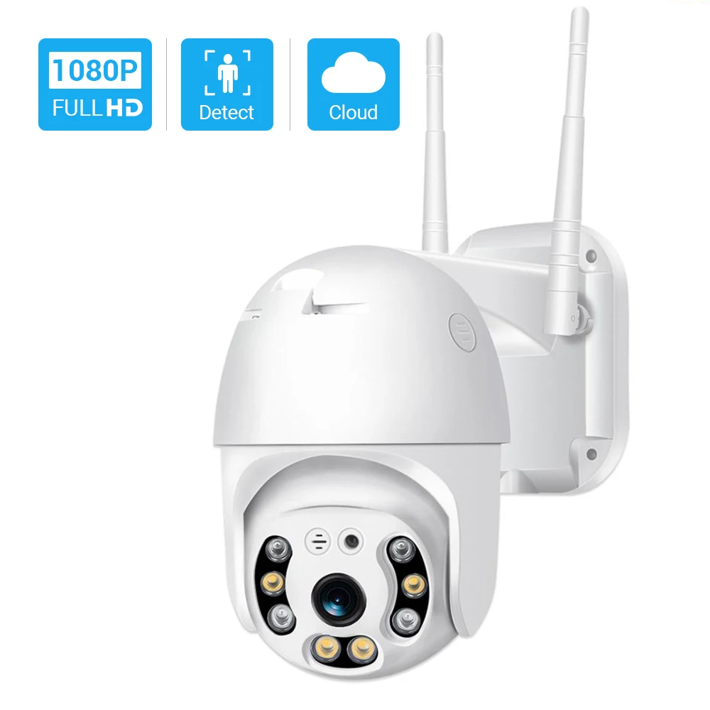 Hamrolte HD1080P Wi-Fi камера мини панорамирование/наклон Onvif IP AI обнаружения человека