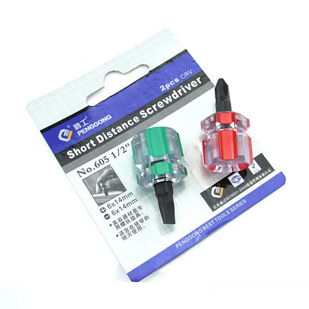 6x14mm из 2 предметов переносной Нескользящие отвертка Philips Bits односторонний