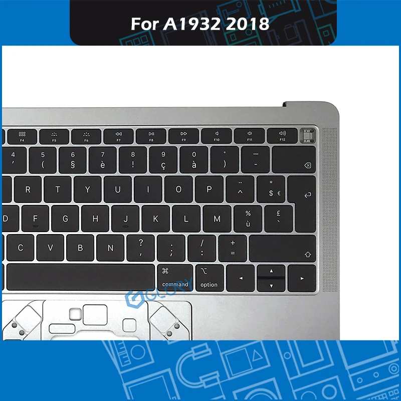 Новый космический серый FR Французский макет A1932 верхний чехол для Macbook Air Retina 13