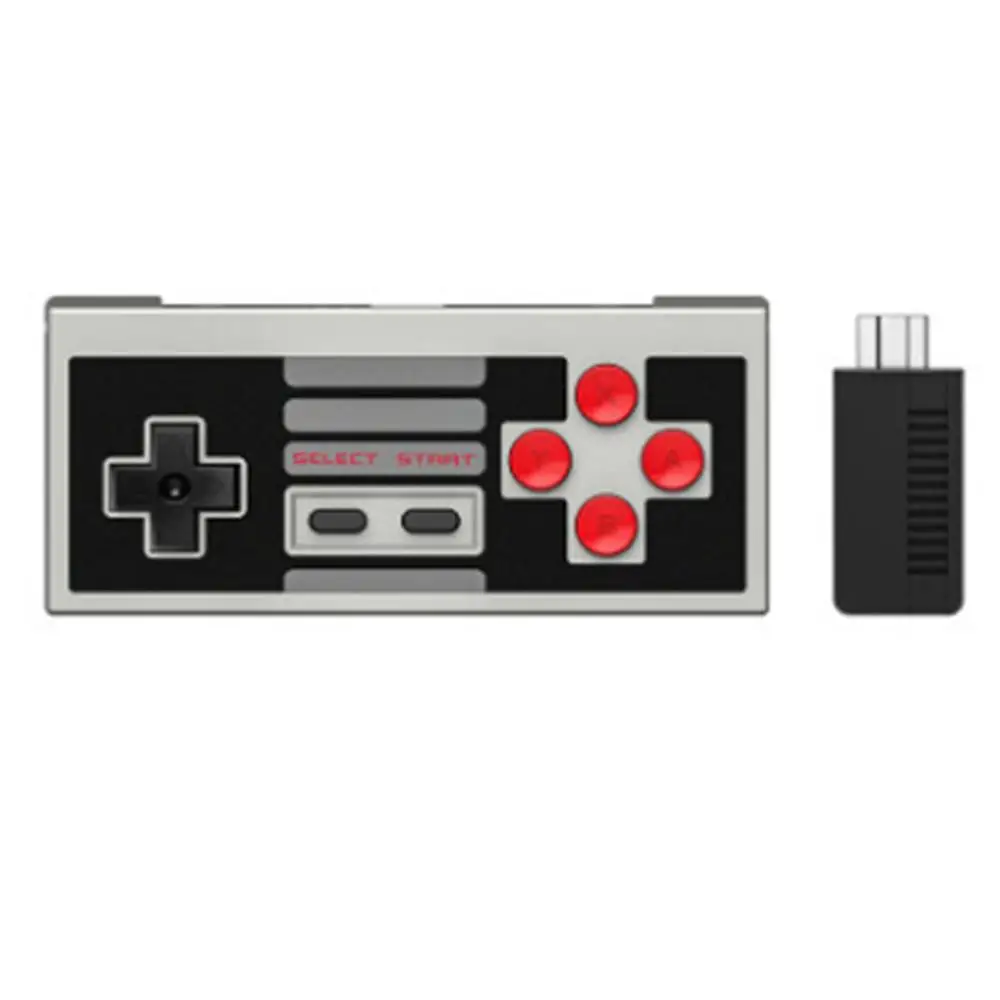 

8bitdo Новый NES30 классический комплект из Беспроводной Bluetooth геймпад игровой контроллер Ретро Джойстик & приемник для оригинальный NES мини