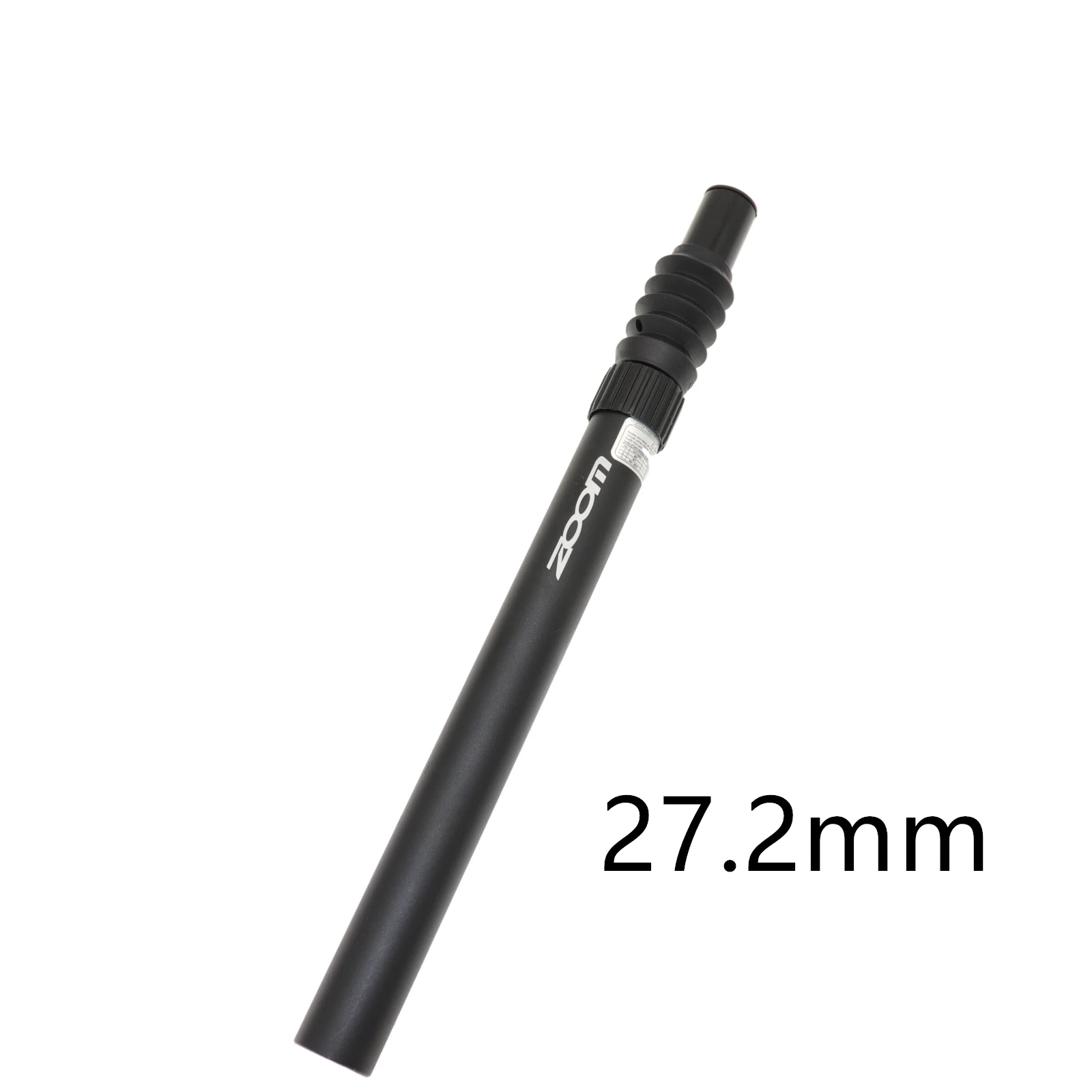 27.2MM black Зум шок Absober Подседельный штырь для Безголовый 25,4 27,2 28,6 30,9 31,6 350 мм демпфирования MTB дорожный велосипед на подседельную трубу рамы без головы подседельный штырь - Цвет: 27.2MM black