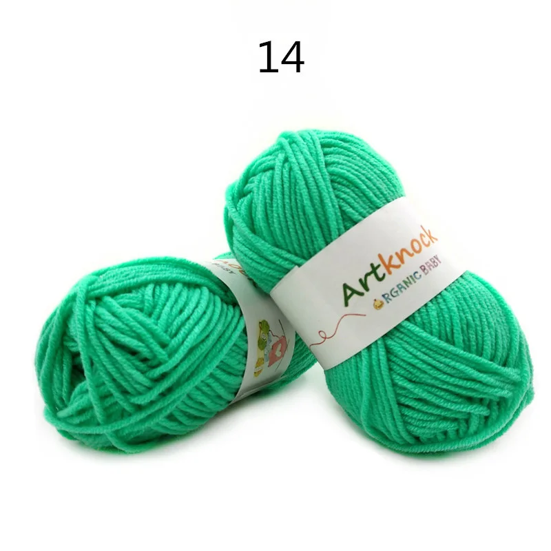 A14 60PCS 60 шт. пряжа для ручного вязания, хлопок, Органическая пряжа для вязания, свитер, носки, дешево - Цвет: A14 60PCS