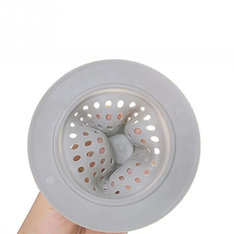 Силиконовый Фильтр для кухонной раковины Сливная крышка ванной комнаты стопор