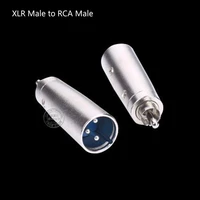 wholesale hot 3 pin xlr plug male to rca male audio jack adapter 3pin xlr rca connector for microphone amplifier speaker