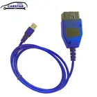 Диагностический сканер VAG KKL, инструмент для VAG-KKL 409 с чипом FTDI FT232RL для vag 409 kkl OBD2, USB интерфейс, диагностический кабель