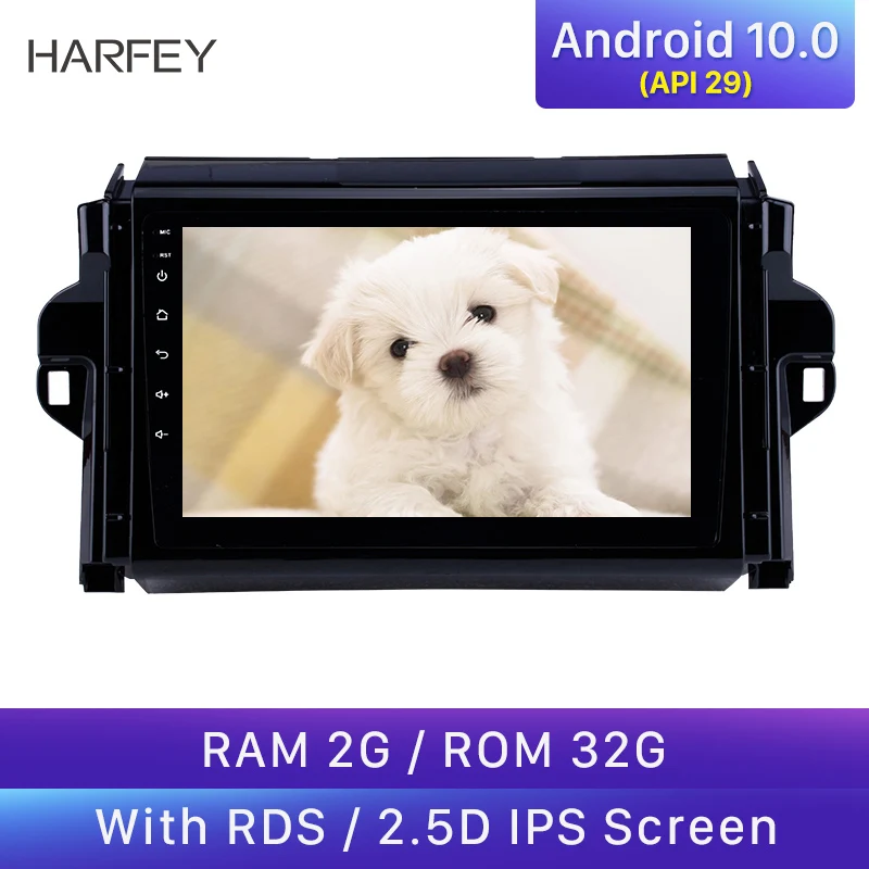 Автомобильный мультимедийный плеер Harfey радио GPS-навигация 9 дюймов Android 10 0 для