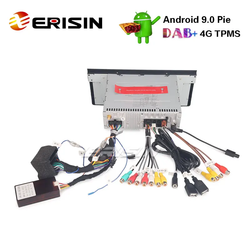Erisin ES7753B 7 &quotOcta-Core Android 9 0 автомобильный DVD CD плеер GPS DTV DAB + OBD2 для BMW 5 серии E39 E53 X5 M5 |