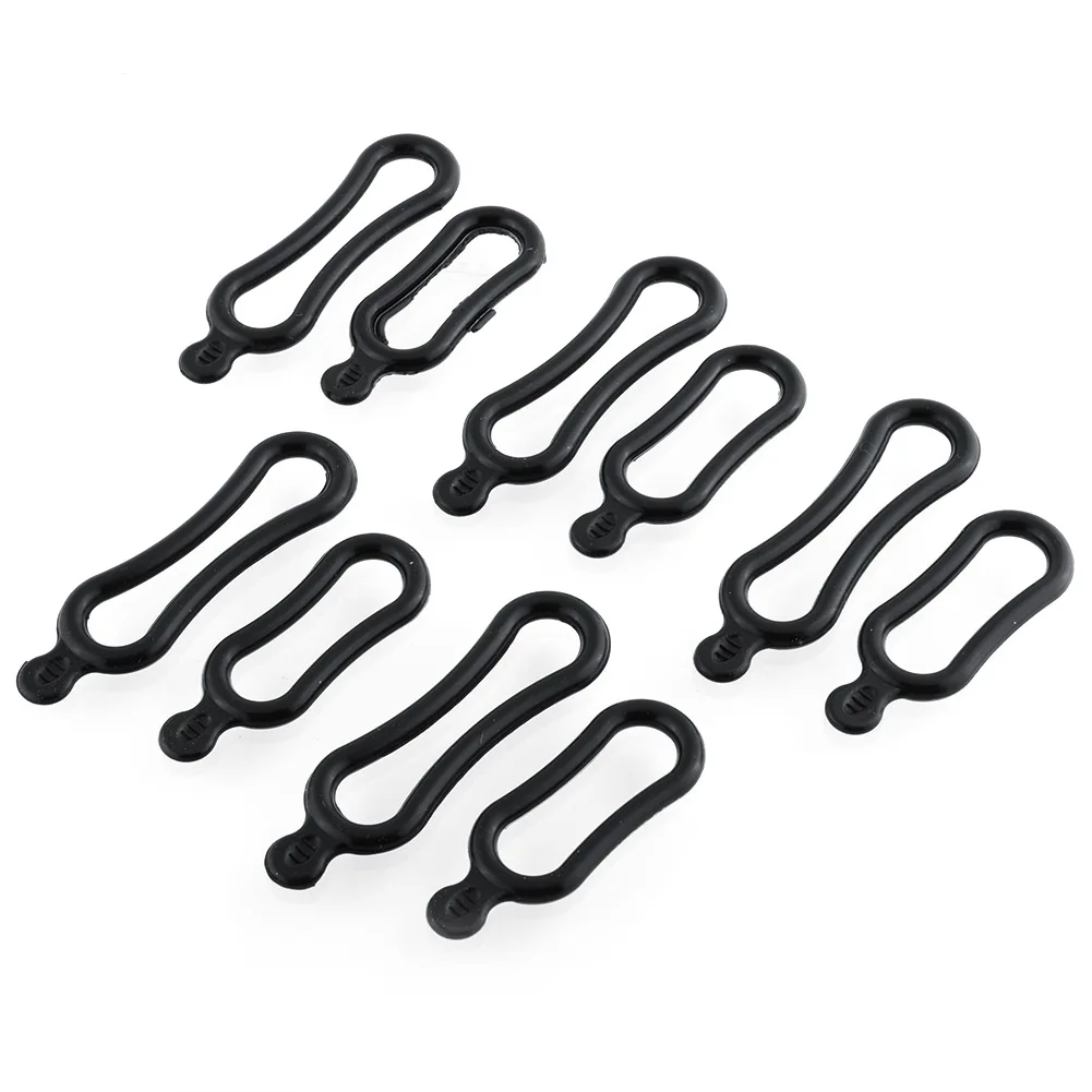 

10pcs 5 Pair Stretch Rubber Rings For Q5 T6 Headlight Headlamp Bicycle Bike