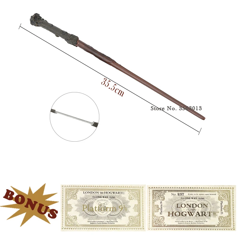 

32 Kinds of Magic Wands Cosplay Harried Dumbledore Voldmort Snape Metal/Iron Core Magic Wand without Box Halloween Gift