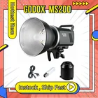 Godox MS200 200 Вт или MS300 300 Вт 2,4G встроенный беспроводной приемник легкий компактный + прочный крепление Bowens студийная вспышка PK SL60W