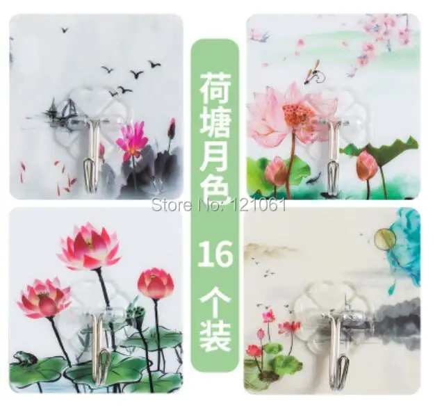 15-20 шт./партия! Самоклеящиеся кухонные крючки крючок-вешалка для ванной комнаты