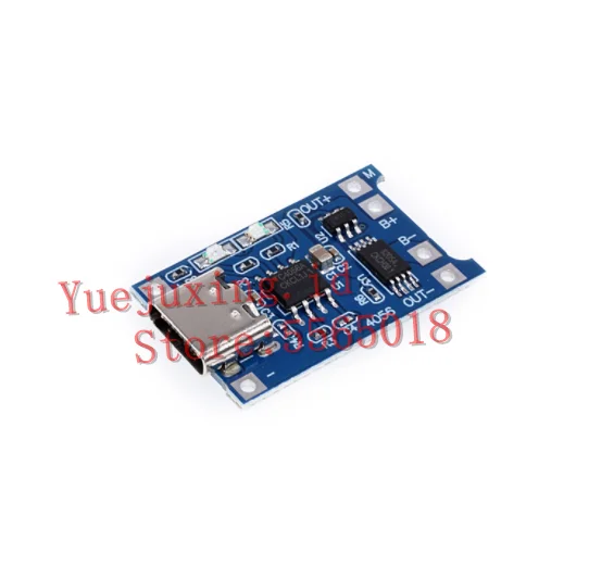 TP4056 1A литиевая батарея зарядная плата модуль TYPE-C USB интерфейс защита зарядки два