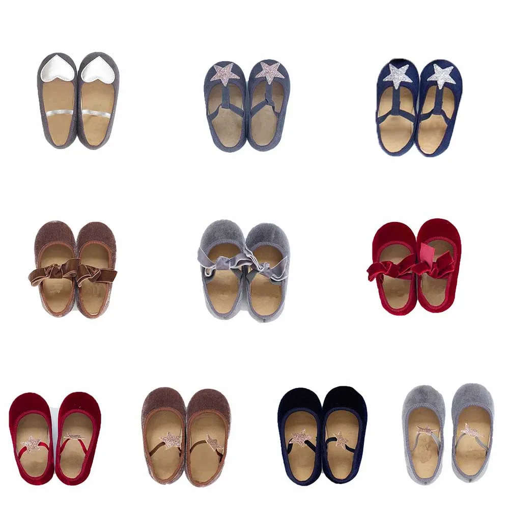 

ins velvet girls treasure all-match cloth shoes