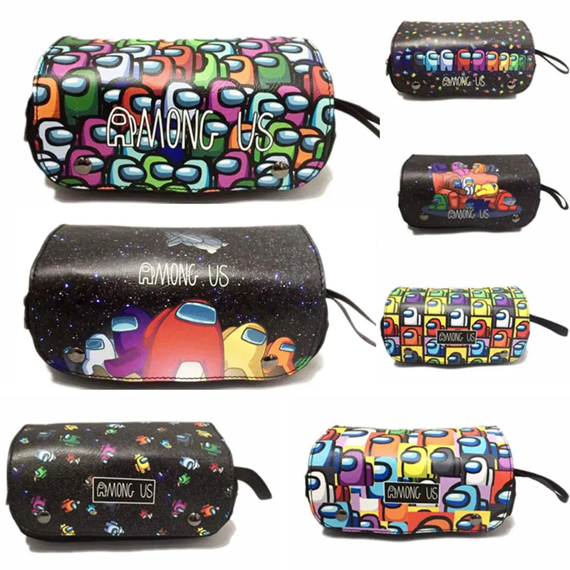 Игровые косметички сумка на молнии сумки для макияжа и чехол аниме карандашей