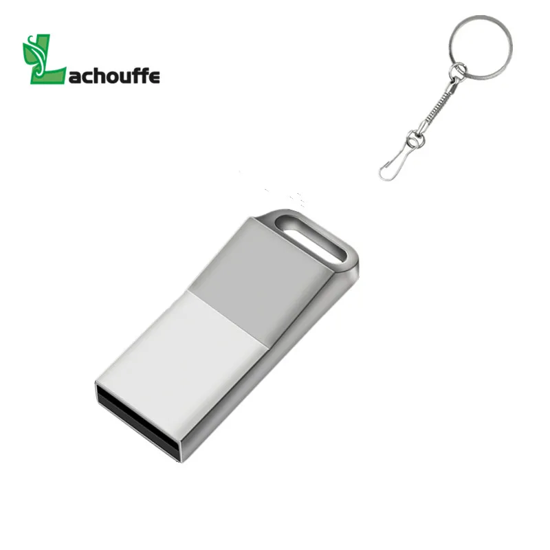 Usb флеш накопитель 64 ГБ 32 16 8 4 металлический серебристый u диск memoria cel usb палка