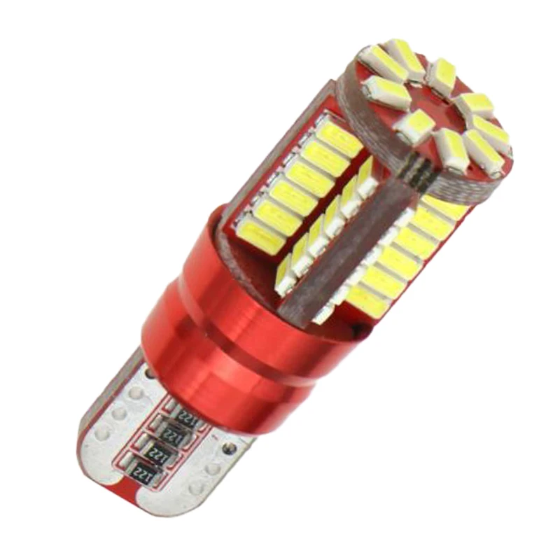 

Автомобильные габаритные огни t10 LED 192 W5W, 2 шт., супер яркие, 57SMD, Canbus 3014, автомобильный габаритный фонарь, габаритные огни