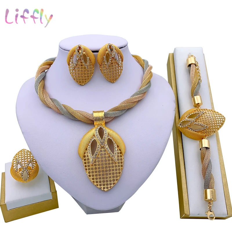 Ювелирные изделия в африканском стиле ожерелье браслет свадебные серьги кольцо