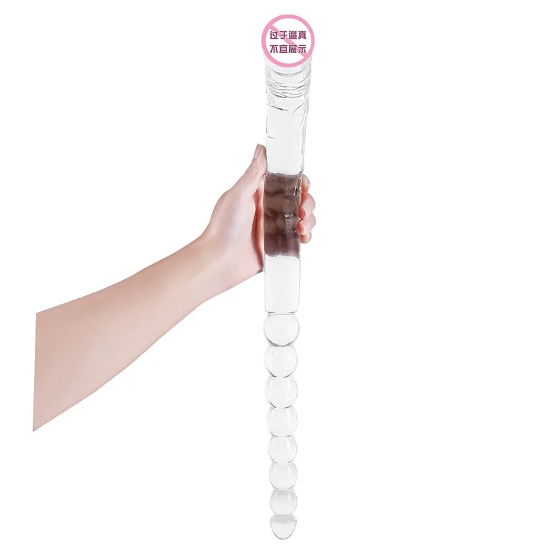 47 см супер длинный двойной головной большой фаллоимитатор искусственный пенис