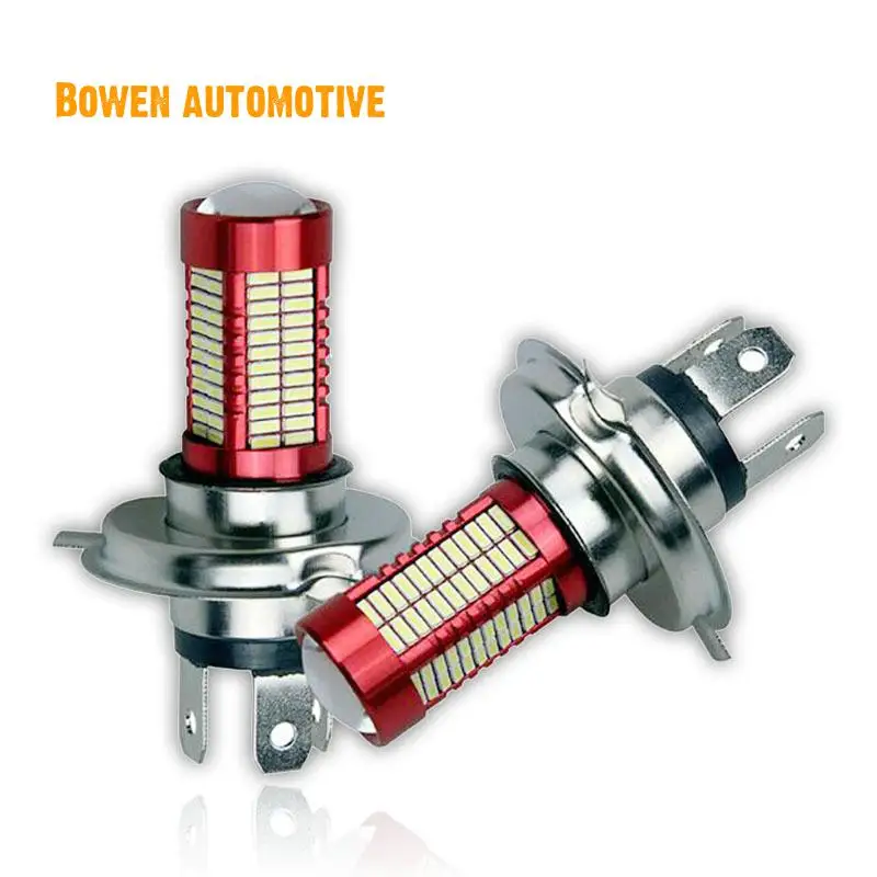 Светодиодная передняя противотуманная фара 4014 106smd задняя мотоциклетная 9005 9006 H11