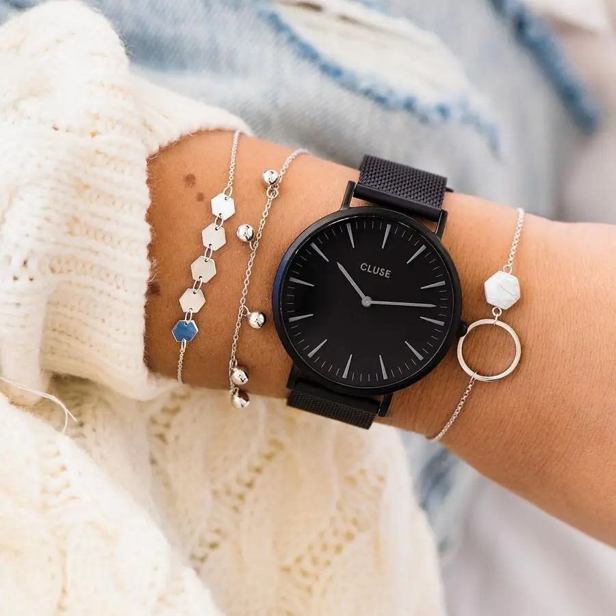 

Часы наручные женские кварцевые с кожаным ремешком, стильные модные Роскошные Аналоговые золотистые, чёрные