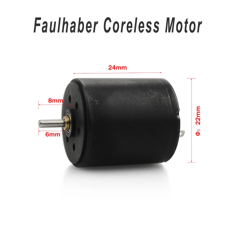 Замена оригинального Coreless Faulhaber мотор роторная тату машина для роторный