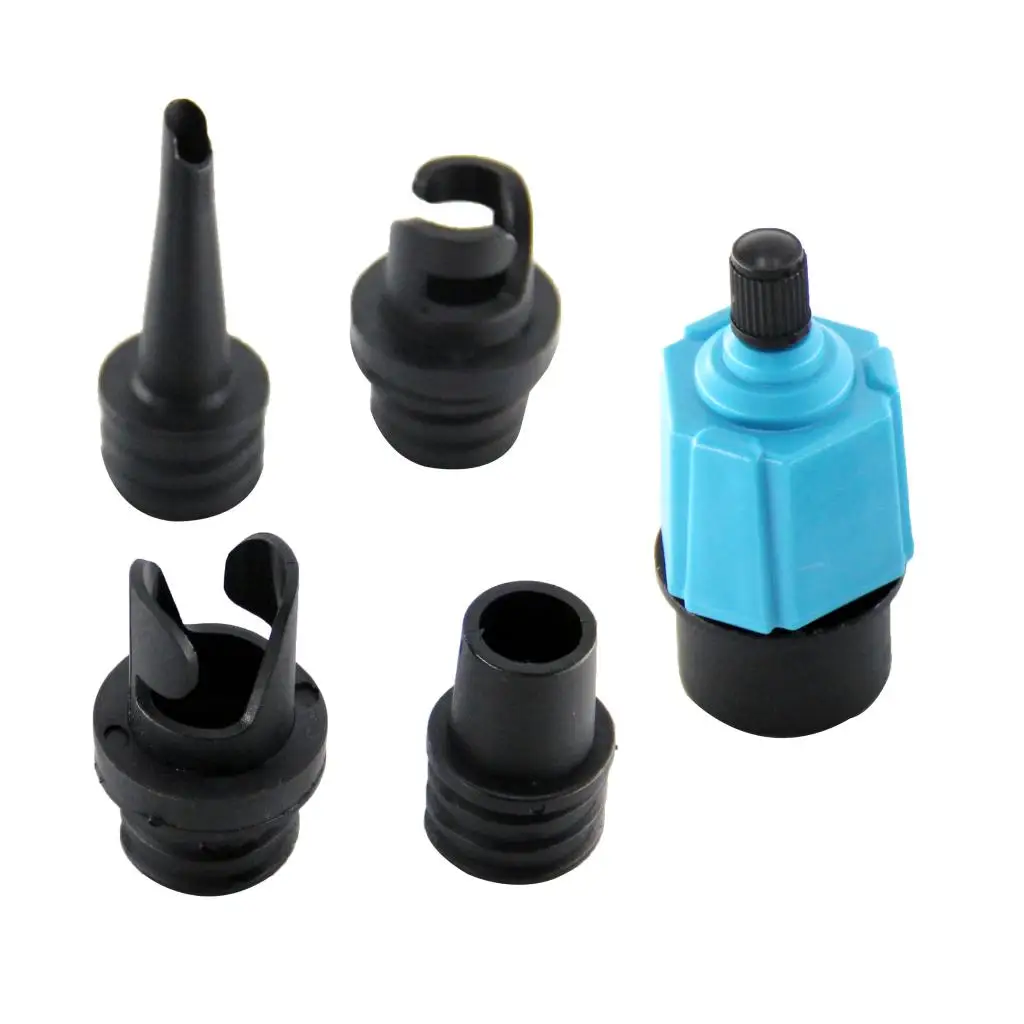 

4 Pneumatic Valve Converter Adapter Connector for Inflatable Kayak Ad