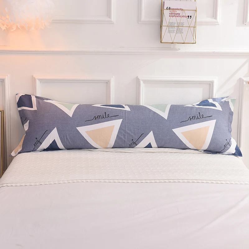 Наволочка для подушки длинная наволочка с молнией Мягкая принтом подушка 1 шт.