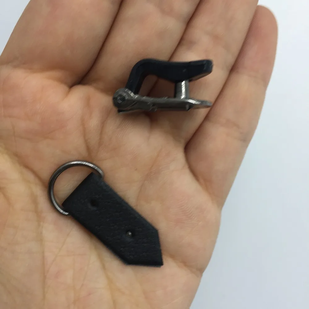 Красочные металлические/кожаные невидимые Unbuckled, DIY мешок крепежа ленты для шубы пряжки S0466H