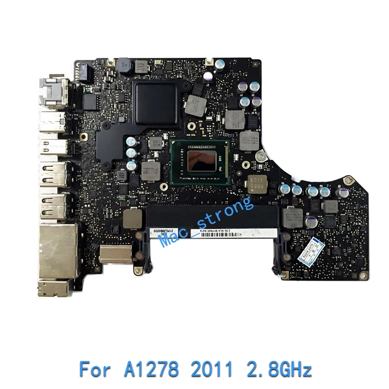 Протестированная оригинальная материнская плата A1278 13 &quot для MacBook Pro 2011 2 3G 4G 7G 8G 820