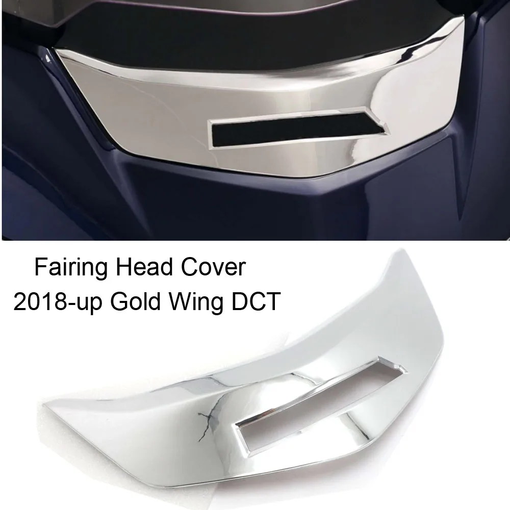 

Мотоциклетные аксессуары, хромированный обтекатель на голову, передний верхний хомут, подходит для Honda Goldwing Gold Wing GL1800 F6B 2018-Up GL 1800