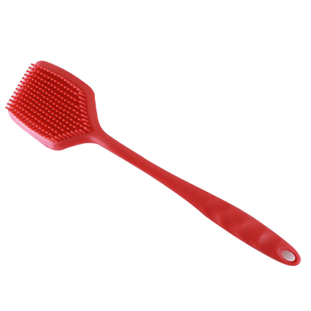 Щетка для мытья посуды силиконовая щетка чистки сковородок кухонная домашнего